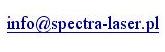 e-mail do firmy Spectra-Laser